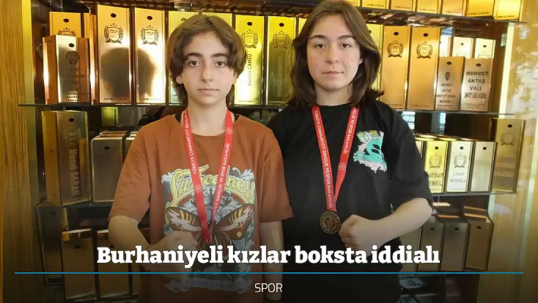 Burhaniyeli kızlar boksta iddialı
