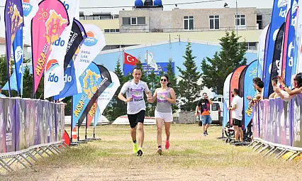 Avşa'da temiz bir Marmara için koştular