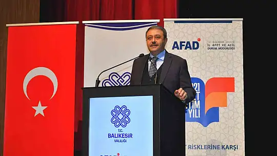 Balıkesir'de 1 milyon kişiye Afet eğitimi