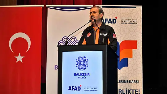 Balıkesir'de 1 milyon kişiye Afet eğitimi