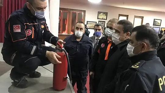 Burhaniye'de Afet Eğitimi Toplantıları yapıldı