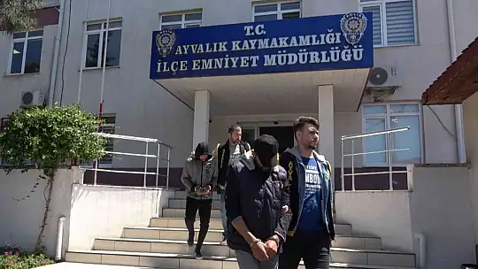 Çaldıkları 32 oğlağı bir otomobile sığdıran hırsızlar Ayvalık polisinden kaçamadı