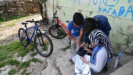 Çocuklar Başkan Yılmaz sayesinde mutluluğa pedal attılar