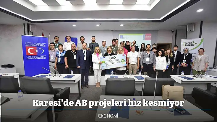 Karesi'de AB projeleri hız kesmiyor