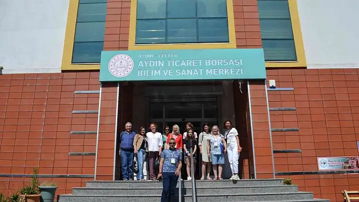 Aydın BİLSEM, proje ortaklarını Aydın'da ağırladı