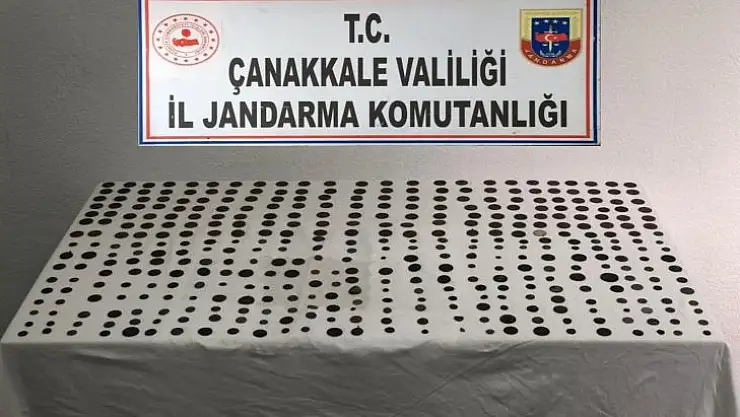Çanakkale'de sikke operasyonu