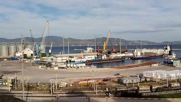 Hayvan yüklü gemi iki saatte tahliye edildi